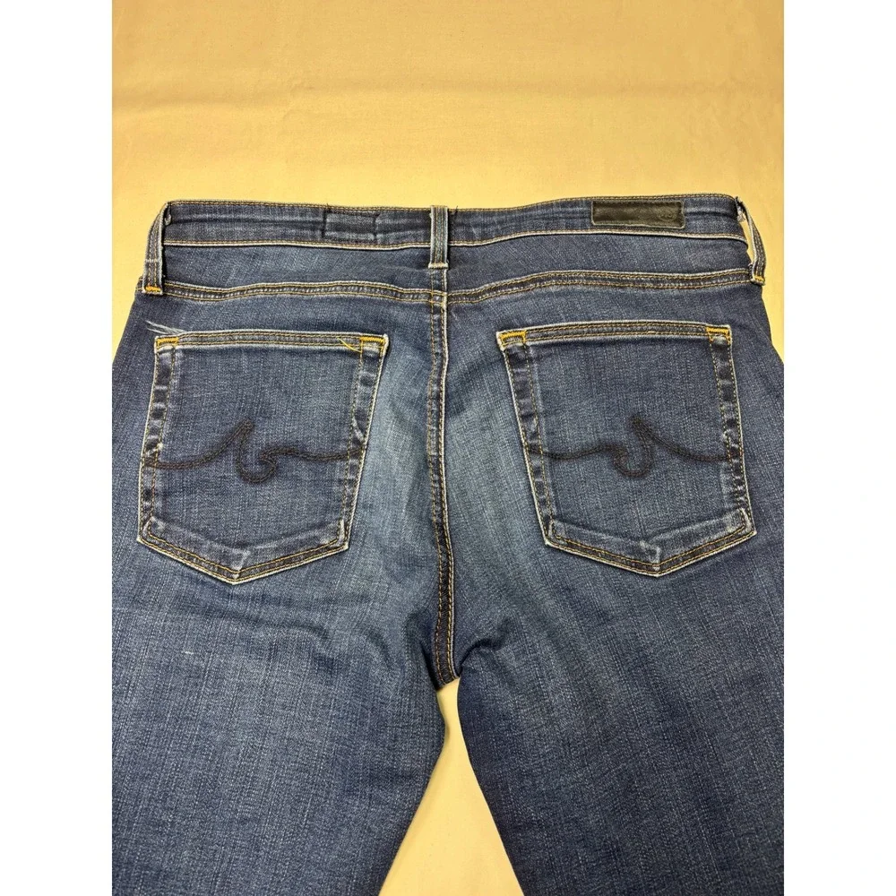 AG Adriano Goldschmied The Harbor‎ Essential Straight Jeans Dark Wash 27RX31